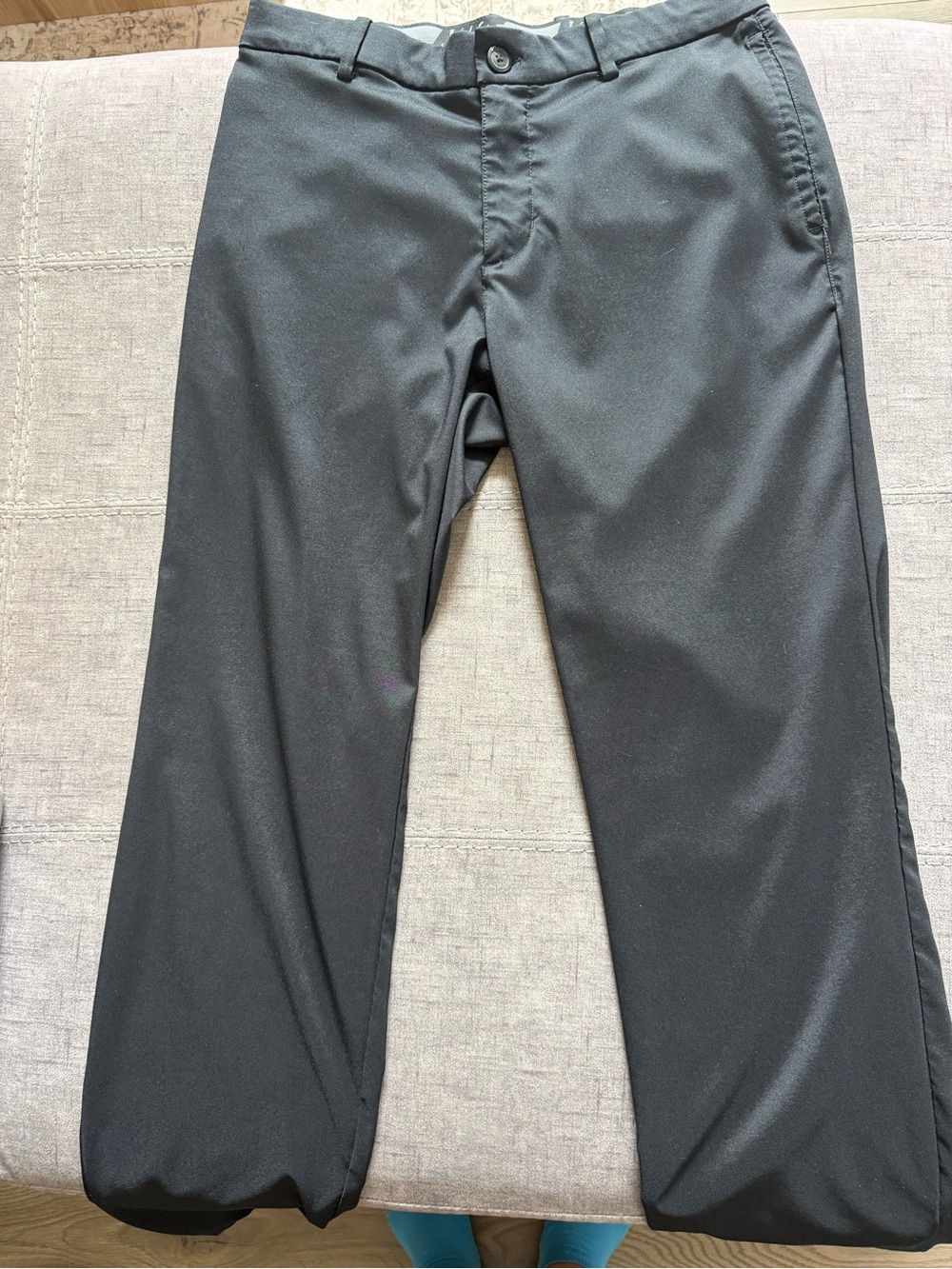 Men's Black Vineyard Vines Pants - Classic Straight Fit